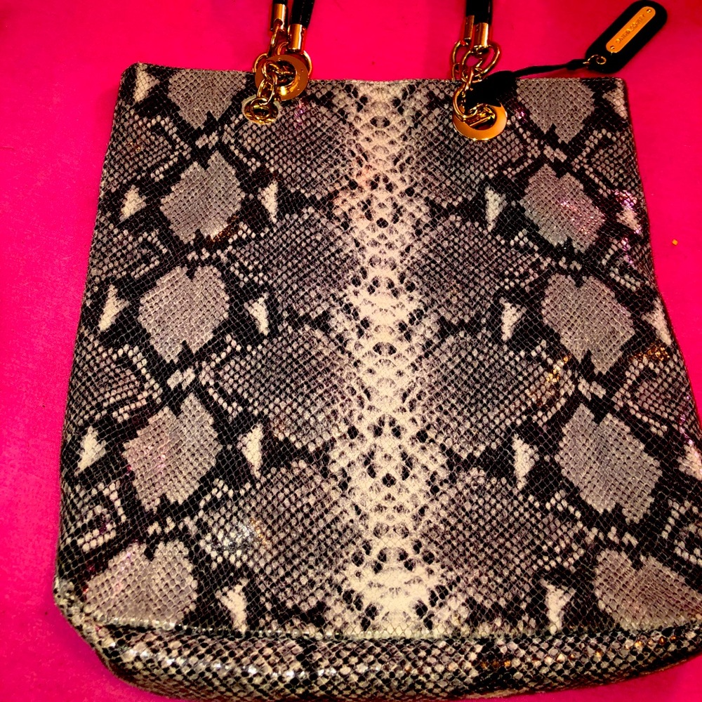 Cynthia Rowley genuine leather tote